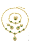 Picture of Low Cost Middle Eastern Crystal 4 Pieces Jewelry Sets