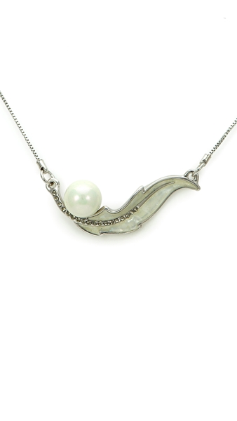 Picture of Simple And Elegant Japan Korea Platinum Plated Necklaces