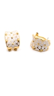 Picture of Hot Sale White Enamel Earrings