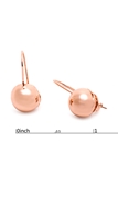 Picture of Professional Spherical Rose Gold Plated Earrings