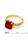 Picture of Odm Red Cubic Zirconia Rings
