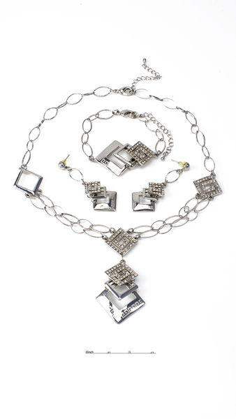 Picture of New Season  Geometric Zine-Alloy 3 Pieces Jewelry Sets