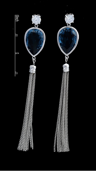 Picture of Main Products Party Dark Blue Drop & Dangle