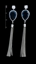 Show details for Main Products Party Dark Blue Drop & Dangle