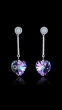 Show details for Fabulous Swarovski Element Heart & Love Drop & Dangle