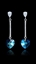 Show details for 20 Year China Export Small Platinum Plated Drop & Dangle