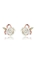 Show details for Delicate Zine-Alloy Floral Stud 