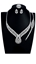 Show details for Low Cost Cubic Zirconia Elegant 4 Pieces Jewelry Sets