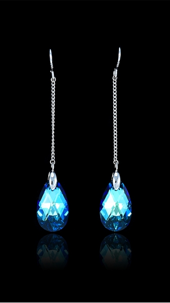 Picture of New Step Swarovski Element Zinc-Alloy Drop & Dangle