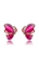 Show details for Newest Rose Gold Plated Butterfly Stud 