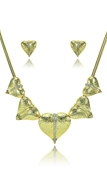 Picture of The Finest Original Design Gold Plated 2 Pieces Jewelry Sets