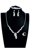 Picture of Trendy Design Luxury Big 4 Pieces Jewelry Sets