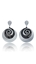 Show details for Custom Made Big Platinum Plated Drop & Dangle
