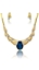 Show details for Diversified Dubai Style Dark Blue 2 Pieces Jewelry Sets