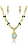 Picture of Flexible Designed Zinc-Alloy Gold Plated 2 Pieces Jewelry Sets