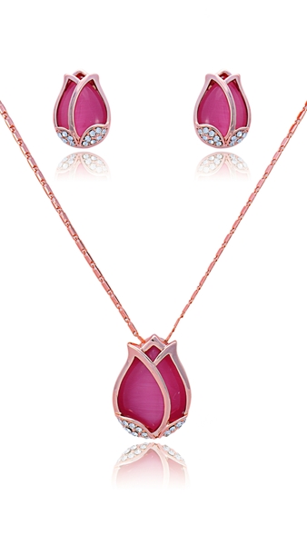 Picture of Flexible Designed Classic Opal (Imitation) 2 Pieces Jewelry Sets