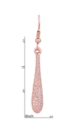 Picture of Fair Zinc-Alloy Rose Gold Plated Drop & Dangle