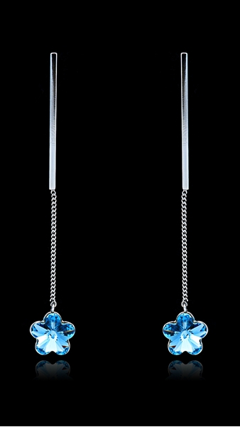 Picture of Attractive And Elegant Floral Zinc-Alloy Drop & Dangle