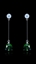 Show details for Unique Design Zinc-Alloy Platinum Plated Drop & Dangle
