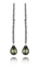Show details for Fashionable Platinum Plated Crystal Drop & Dangle