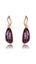 Show details for Trendy Design Rose Gold Plated Zinc-Alloy Drop & Dangle