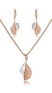 Picture of Unique And Creative None-Stone Dubai Style 2 Pieces Jewelry Sets