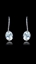 Show details for The Most Serviceable White Platinum Plated Drop & Dangle