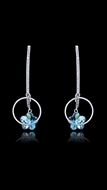 Picture of The Youthful And Fresh Style Of Zinc-Alloy Floral Drop & Dangle