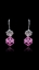 Show details for New Step Big Platinum Plated Drop & Dangle