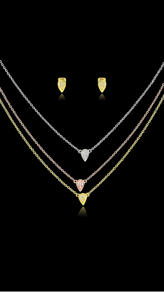 Picture of Reliable Luxury Multi-Tone Plated 2 Pieces Jewelry Sets