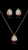 Picture of Kind  Gold Plated Cubic Zirconia 2 Pieces Jewelry Sets