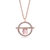 Picture of Kind  Small Rose Gold Plated Collar 16 OR 18 Inches