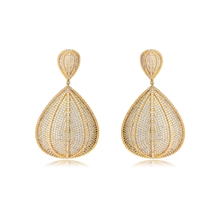 Show details for Long Lasting Cubic Zirconia Claw Drop & Dangle