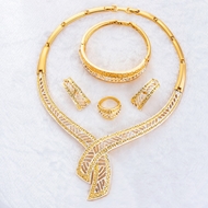 Picture of Low Rate Daily Gold Plated 4 Pieces Jewelry Sets