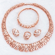 Picture of Unique Style Female Gold Plated 4 Pieces Jewelry Sets