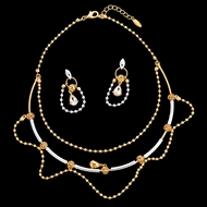 Picture of Three-Dimensional Daily Zinc-Alloy 2 Pieces Jewelry Sets