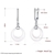 Picture of Iso9001 Qualified White Platinum Plated Drop & Dangle