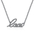 Picture of Modern Gunmetel Plated White Necklaces & Pendants