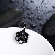 Picture of Popular Design Black Gunmetel Plated Necklaces & Pendants