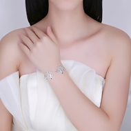 Picture of Beauteous Platinum Plated Bracelets