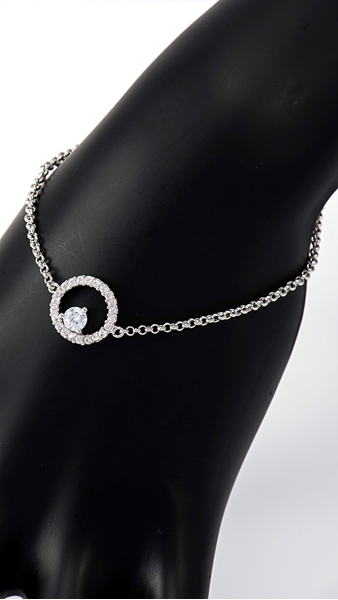 Picture of Superb Quality Hoop Cubic Zirconia Bracelets
