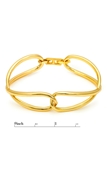 Picture of Attractive And Elegant Gold Plated African Bangles