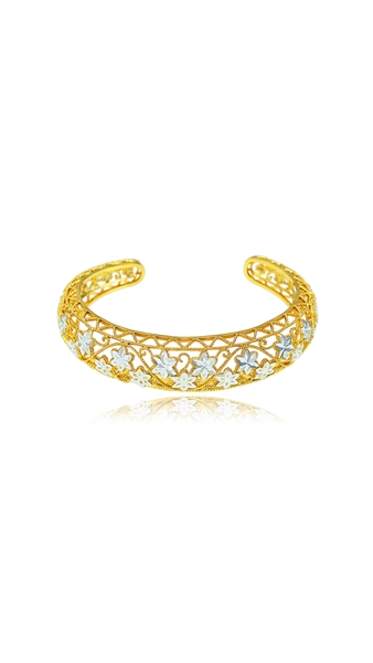 Picture of Delicate Curvy Gold Plated Big Bangles