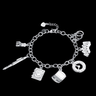 Picture of Healthy Platinum Plated Bracelets