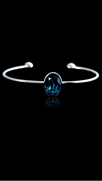 Picture of Best-Selling Swarovski Element Zine-Alloy Bangles