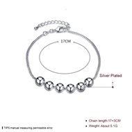 Picture of Attractive Platinum Plated Bracelets