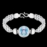 Picture of Simple And Elegant Platinum Plated Bracelets