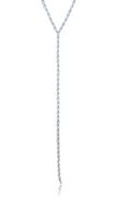 Picture of Unique Cubic Zirconia Platinum Plated Long Chain>20 Inches