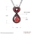 Picture of Online Red Gunmetel Plated Necklaces & Pendants