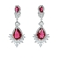 Show details for Red Big Dangle Earrings 1JJ042406E